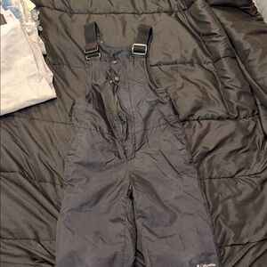 Columbia Black Insulated Snow Bib